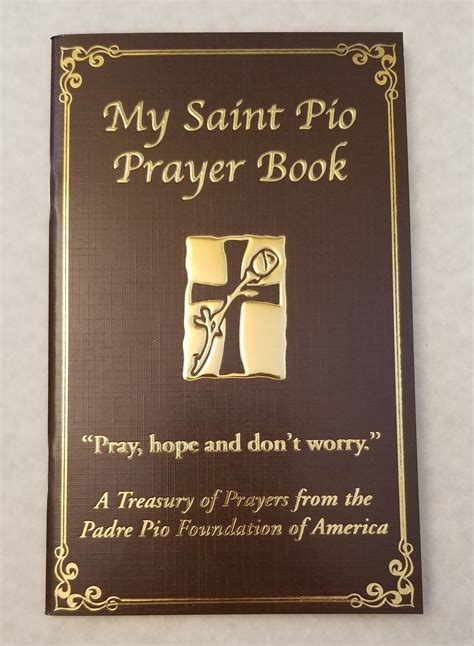 My Saint Pio Prayer Book - Padre Pio Foundation of America