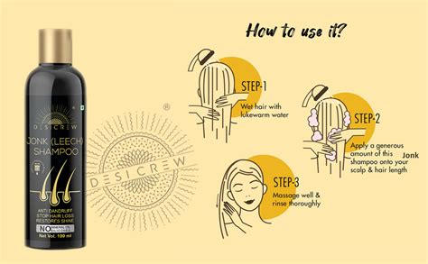 Buy Desi Crew Jonk (leech) Shampoo For Control Hair Fall & Fast ...
