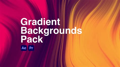 Gradient Backgrounds Pack Rapid Download 35814811 Videohive After Effects