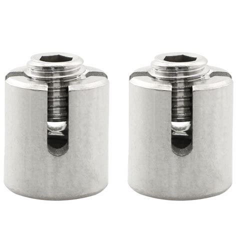 1/8Inch Cross Wire Rope Clip TAODAN 2PCS M10x3 316 Stainless Steel Wire ...