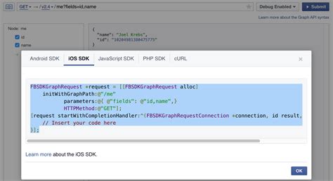 How to Get Impression Facebook Graph API 的图像结果