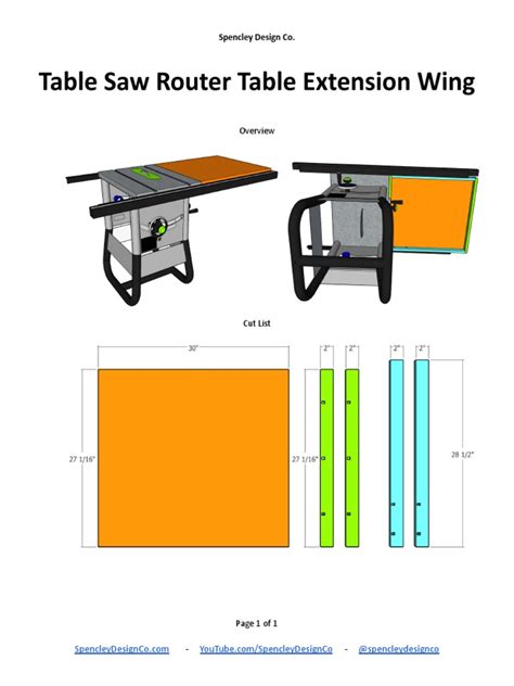 Image result for Router Table Extension Wing Plans