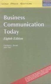 Buy BUSINESS COMMUNICATION TODAY (Old Edition) Book Online at Low ...