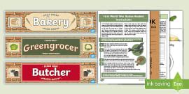 WW2 Rationing Meal Activity - KS2 Resources