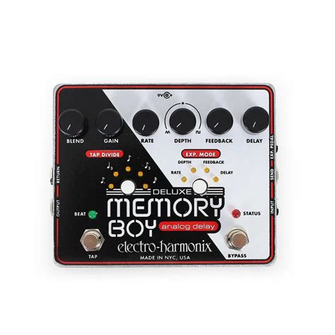 Electro-Harmonix Deluxe Memory Boy Analog Delay w/ Tap Tempo – Stompbox.in