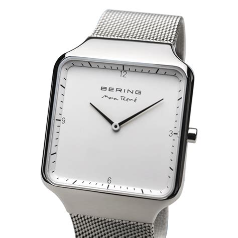 Bering Max Rene White Dial Men 36mm