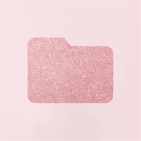 Pink folder icon – Artofit