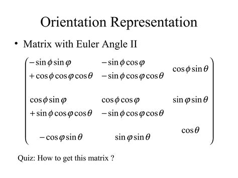 Robotics position and orientation | PPT