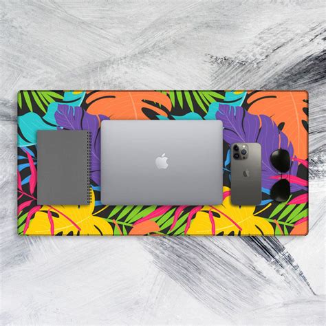 Botanical Tech Mat - Big Mouse Pad For Gaming – WrapCart Skins
