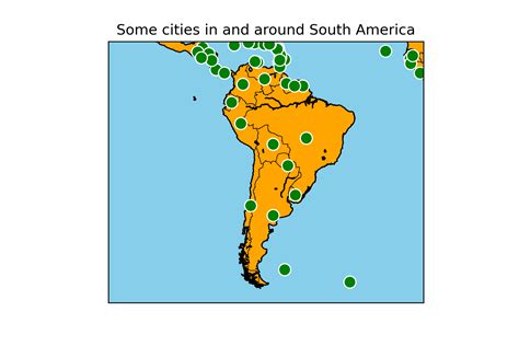 Image result for Show Data On World Map in Python