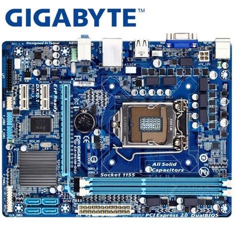 GIGABYTE GA-H61M-DS2 Desktop Motherboard - Socket India | Ubuy