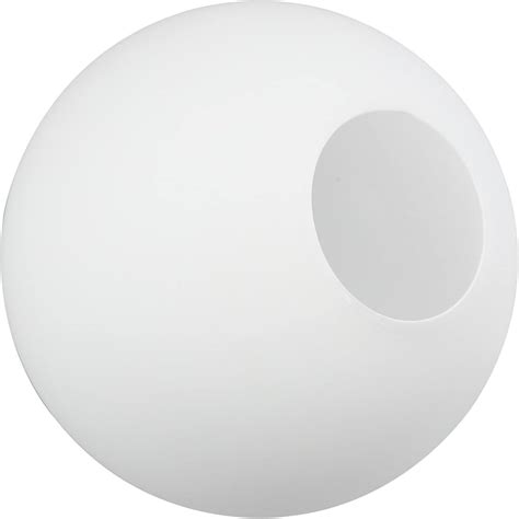 Vaguelly 5inch Glass Globes Shade for Light Fixtures - White Frosted ...