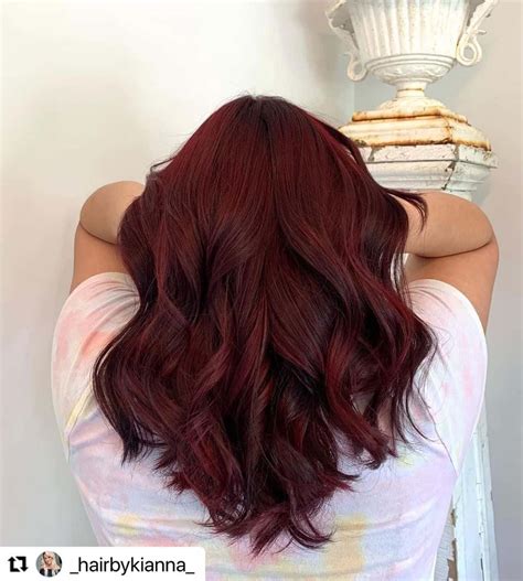 Dark Red Hair Color Ideas