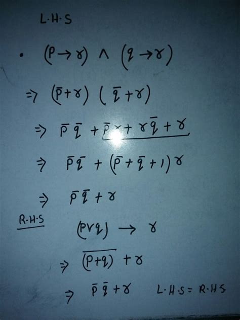 Mathematical Logic: Kenneth Rosen Edition 7 Exercise 1.3 Question 23 ...