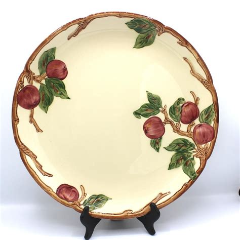 Vintage Franciscan Dinnerware Apple Orchard Pattern 14" Large Serving ...