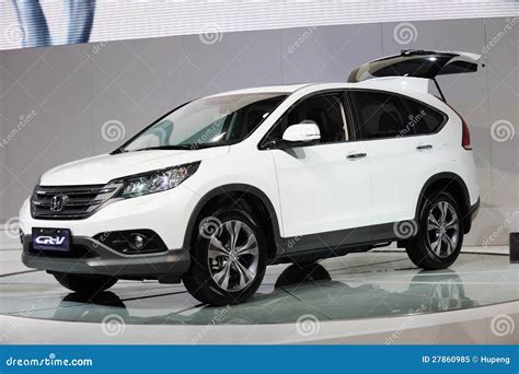 White Honda Crv
