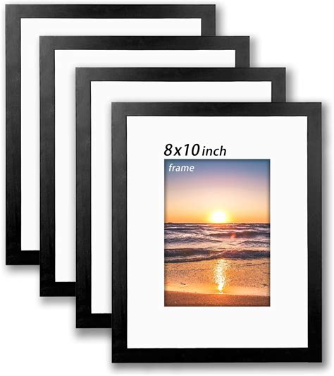8x10 Photo Frames, 8x10 Inch Wooden Picture Frames, 8x10 Black Frames ...