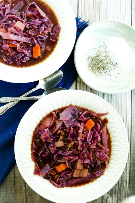 Red Cabbage Soup (Incredible!) - Happy Healthy Mama