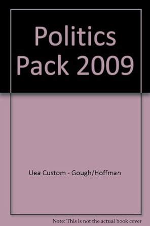 Politics Pack 2009 : Uea Custom - Gough/Hoffman: Amazon.in: Books