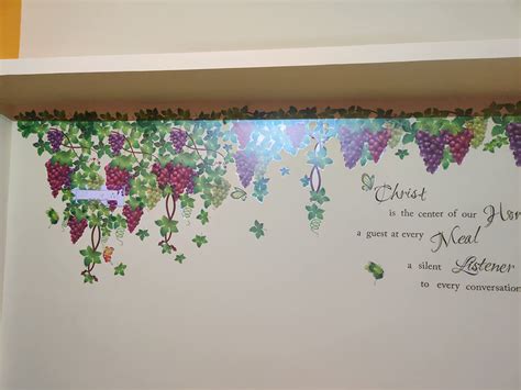 Buy SYGA Grapes Tree Decals Design Wall Stickers A_219 Online at Low ...