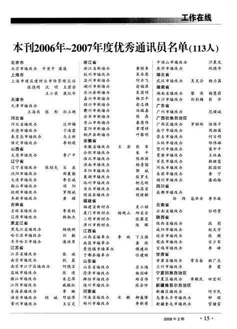 本刊2006年～2007年度优秀通讯员名单(113人)_word文档在线阅读与下载_免费文档