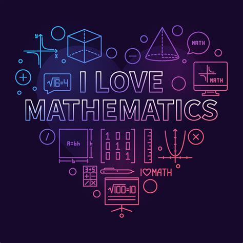 I Heart Math Coloring Sheet