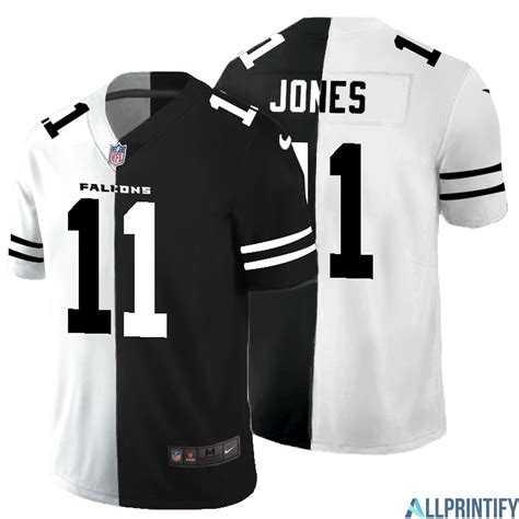Julio Jones Atlanta Falcons 11 Black And White Vapor Limited Jersey ...