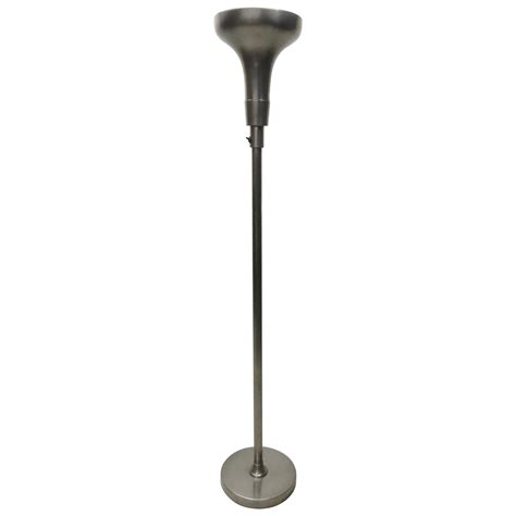 Silver Plated Torchiere Floor Lamp at 1stDibs | silver torchiere floor lamp