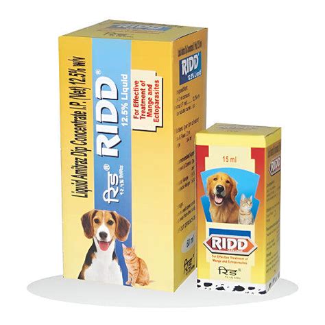Buy Petcare Ridd (amitraz) Anti Tick & Flea Solution For Dogs online at ...