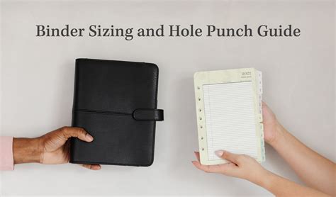 Hole Puncher Three Ring Binder at Ella Redmond blog