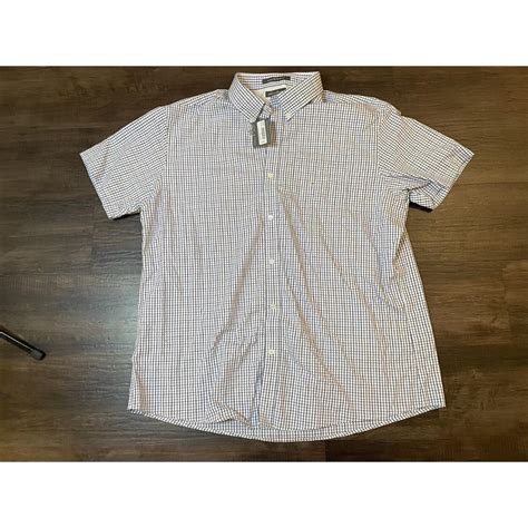 Eddie Bauer Shirt Mens XL Plaid Button Up Wrinkle... - Depop