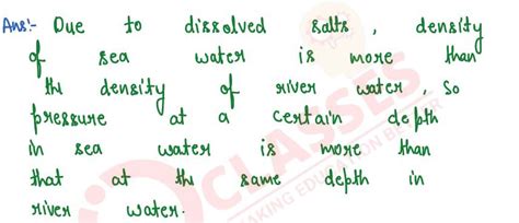 class9 ICSE Physics Selina Chapter Pressure in Fluids