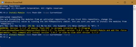 FTP PowerShell 的图像结果