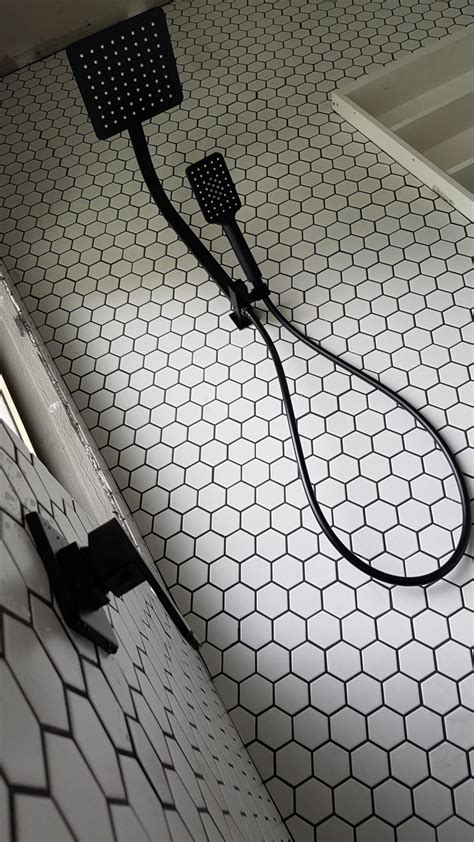 30+ White Tile Black Grout Floor