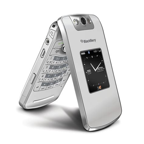 RIM BlackBerry Pearl Flip 8230 Verizon Silver Cell Phone - 13791888 ...