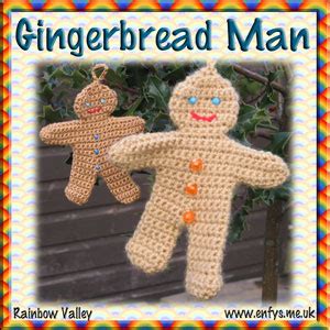 Image result for Crochet Gingerbread Man Tutorial