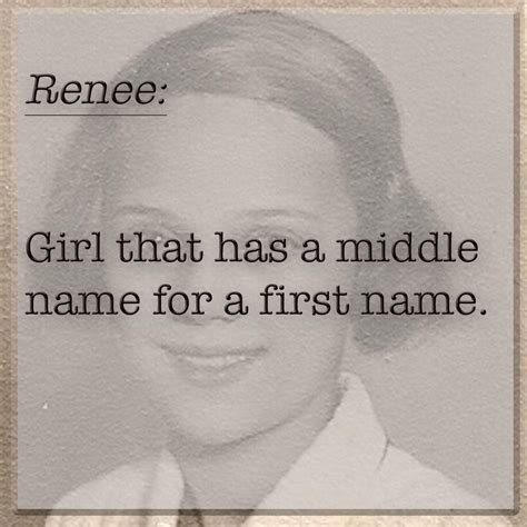The Meaning Of Name Renee