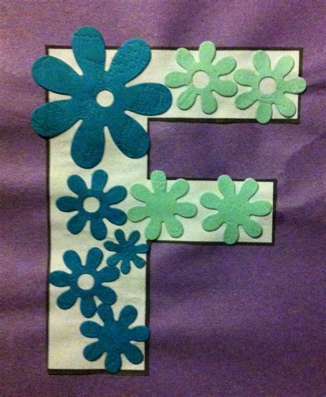 Ide Populer Letter FF Craft