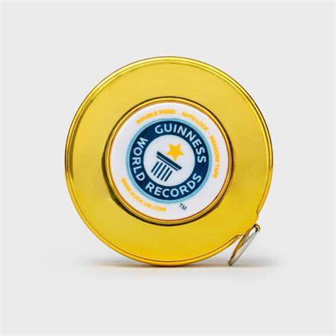 World Records Tape Measure : 3m of Guinness World Record Facts.