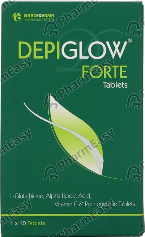 Buy Depiglow Forte Strip Of 10 Tablets Online & Save Up to 24% at PharmEasy