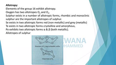 3rd Lecture on Elements of groups 16, 17 & 18 | Chemistry Part I | 12th Std | PDF | Indoor ...