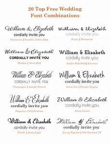 Best Font Combinations For Wedding Invitations by 20 Popular Free Wedding Font Combinations Bonfx Best Font Combinations For Wedding Invitations