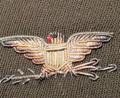 WW2 NOS Vintage Full Bird Colonel Insignia Olive Drab | Etsy