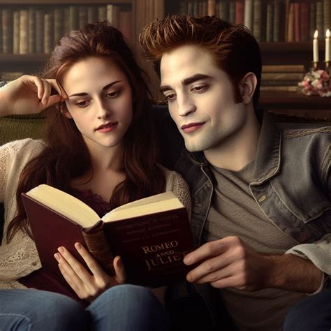 Bella and Edward reading Romeo and Juliet | Twilight saga books ...