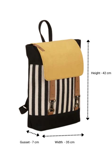 Buy Canvas And Leather Laptop Backpack For Women | IshqMe