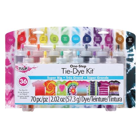 Tulip One-Step Super Big Tie-Dye 12-Color Kit