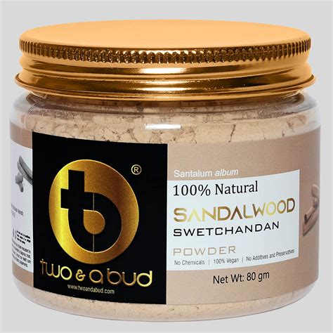 100% Natural Sandalwood Powder 80 g– Two and A Bud
