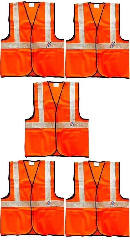 K T I® High Visibility Reflector Safety Jacket 1 Inch Reflective Tape ...