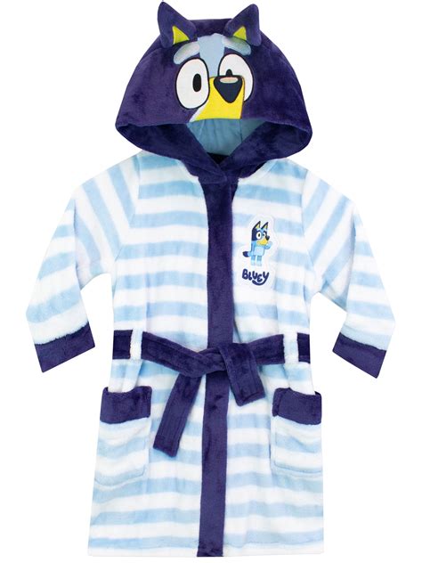 Brandclub - Bluey Kids Bathrobe Sizes 2T-8