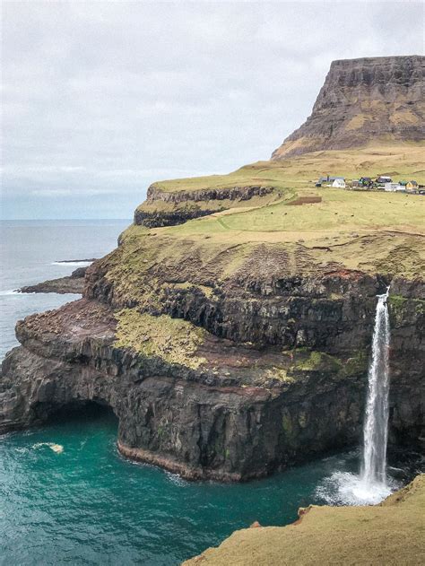 Visit the Fairytale Faroe Islands Waterfall: Múlafossur Waterfall in ...